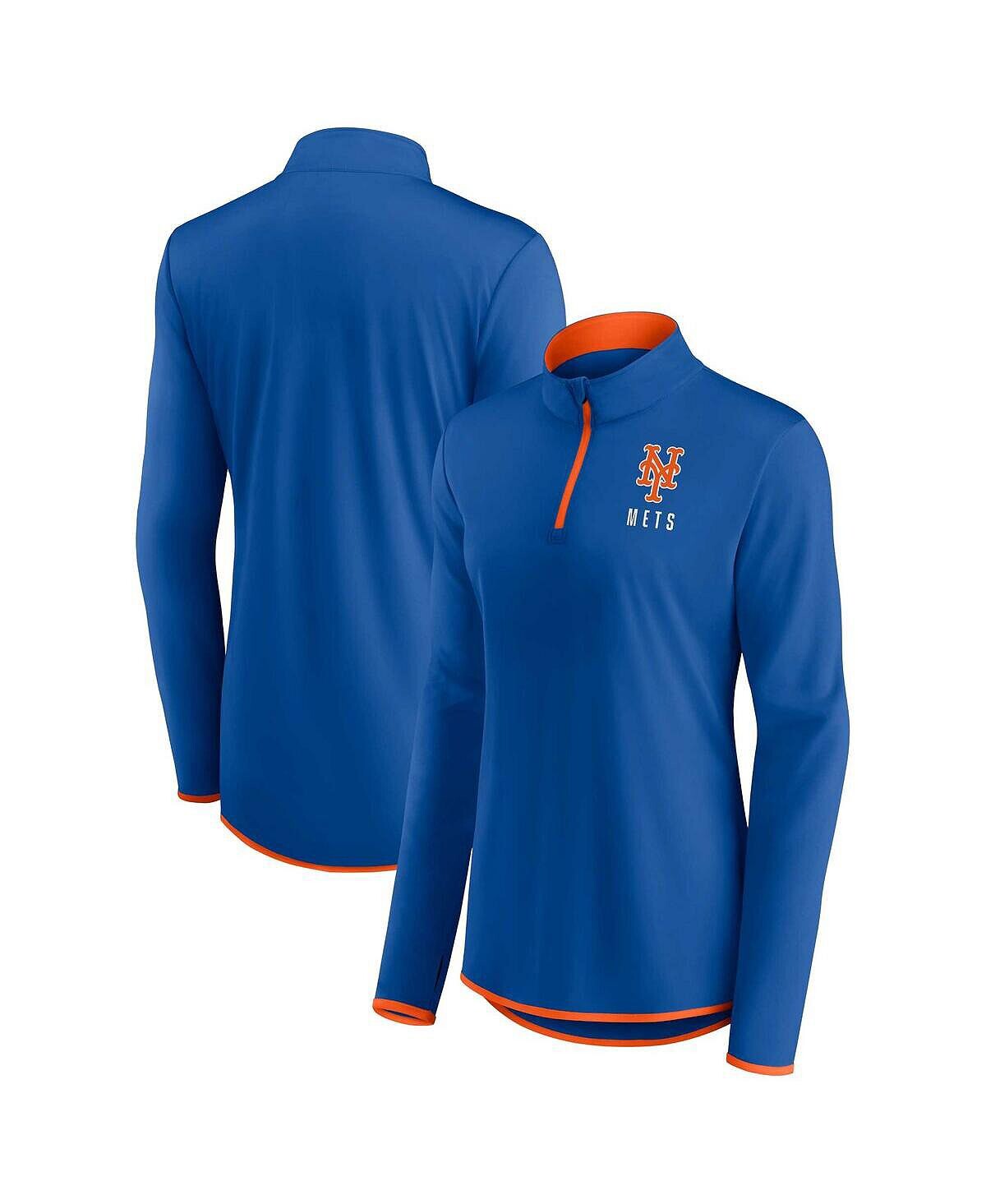 Женская фирменная куртка Royal New York Mets Worth The Drive с молнией четверти Fanatics
Женская фирменная куртка Royal New York Mets Worth The Drive с молнией четверти Fanatics