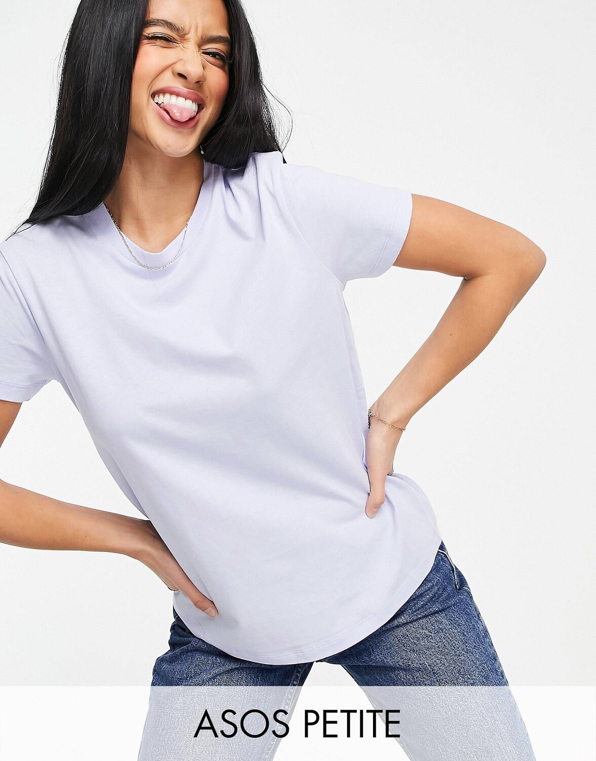 Голубая футболка с круглым вырезом из смесового хлопка ASOS DESIGN Petite Ultimate - LBLUE
Голубая футболка с круглым вырезом из смесового хлопка ASOS DESIGN Petite Ultimate - LBLUE