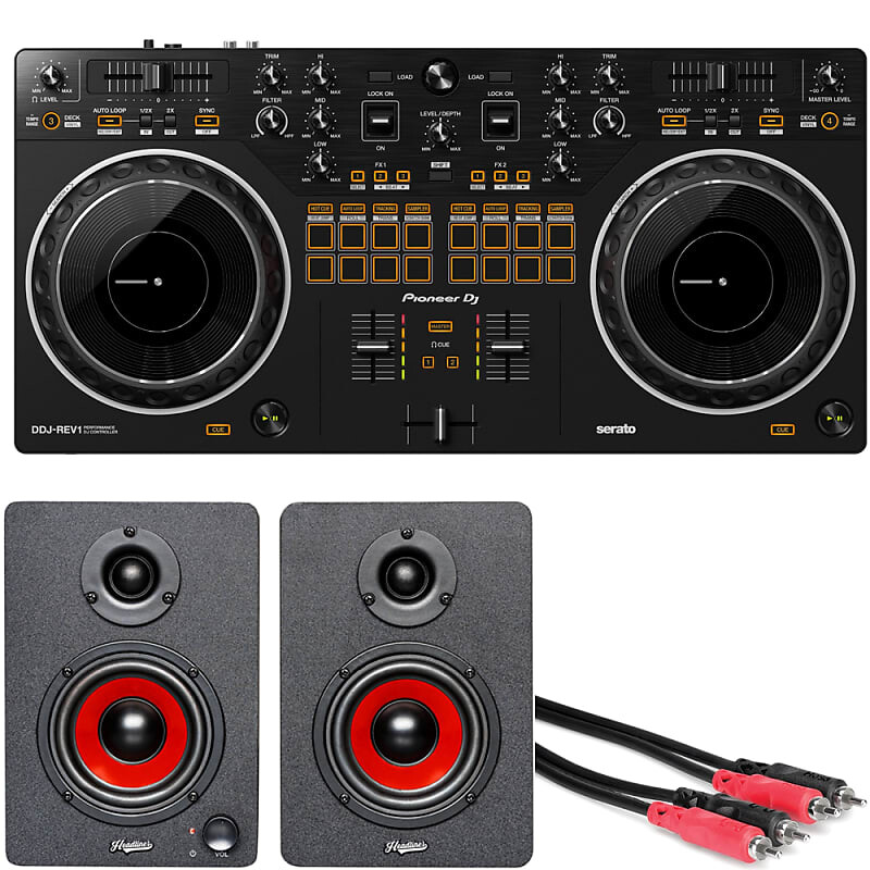 Двухдековый DJ-контроллер Pioneer DJ DDJ-REV1 с мониторами и кабелями HD3 Headliner PIO-DDJ-REV1-SXJ-1
Двухдековый DJ-контроллер Pioneer DJ DDJ-REV1 с мониторами и кабелями HD3 Headliner PIO-DDJ-REV1-SXJ-1