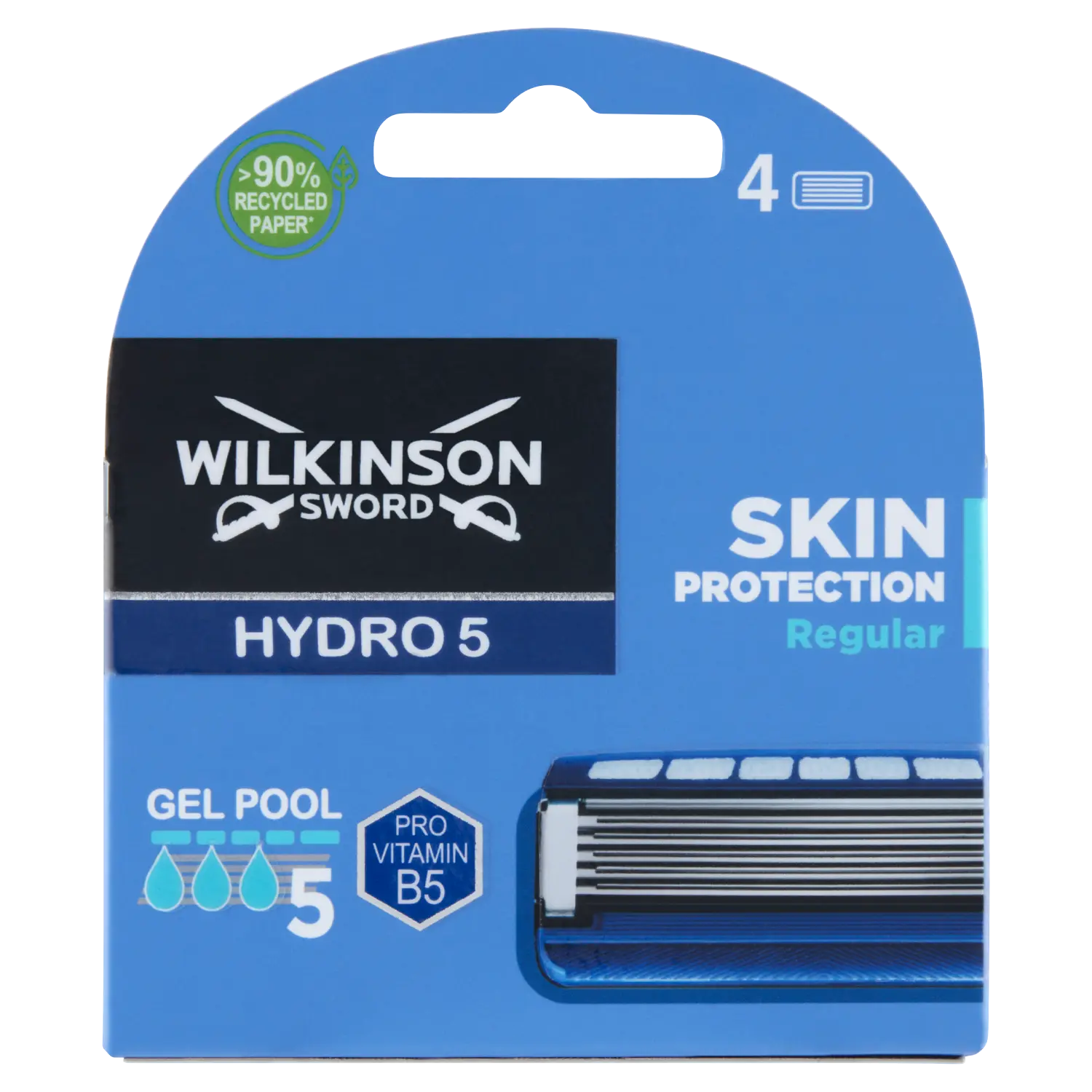 Wilkinson Sword Hydro 5 Skin Protection Regular Сменные лезвия для мужской бритвы, 4 шт.
Wilkinson Sword Hydro 5 Skin Protection Regular Сменные лезвия для мужской бритвы, 4 шт.