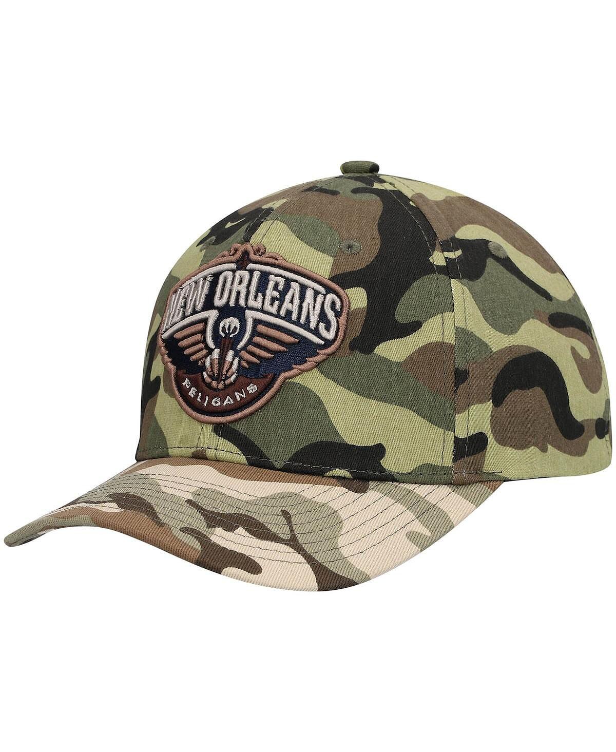 Мужская камуфляжная кепка New Orleans Pelicans Woodland Desert Snapback Mitchell & Ness
Мужская камуфляжная кепка New Orleans Pelicans Woodland Desert Snapback Mitchell & Ness