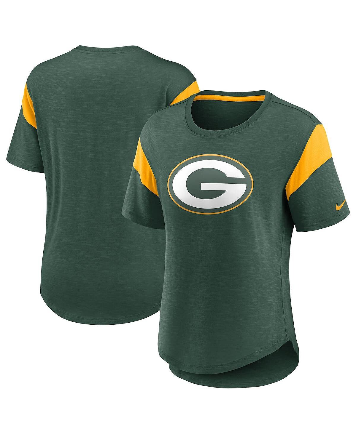 Женский модный топ с логотипом heather green green bay packers primary Nike, мульти, Серый
Женский модный топ с логотипом heather green green bay packers primary Nike, мульти, Серый