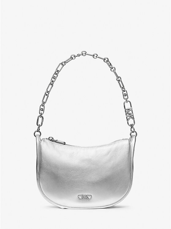 Сумка кросс-боди Michael Michael Kors Kendall Small Metallic Leather Shoulder, серебристый
Сумка кросс-боди Michael Michael Kors Kendall Small Metallic Leather Shoulder, серебристый