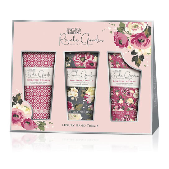 Набор кремов для рук, 3 шт. Baylis & Harding, Royale Garden Assorted, Baylis&Harding
Набор кремов для рук, 3 шт. Baylis & Harding, Royale Garden Assorted, Baylis&Harding