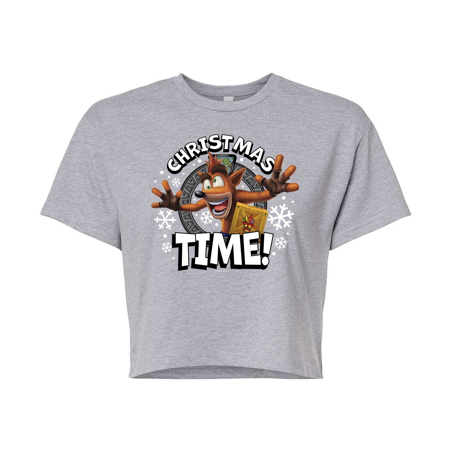 Укороченная футболка с рисунком Crash Bandicoot для юниоров "Christmas Time" Licensed Character
Укороченная футболка с рисунком Crash Bandicoot для юниоров "Christmas Time" Licensed Character