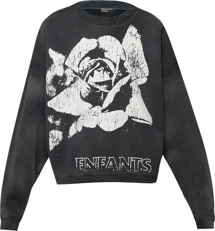 Толстовка Enfants Riches Déprimés Faded Rose Crewneck 'Faded Black/White', черный
Толстовка Enfants Riches Déprimés Faded Rose Crewneck 'Faded Black/White', черный