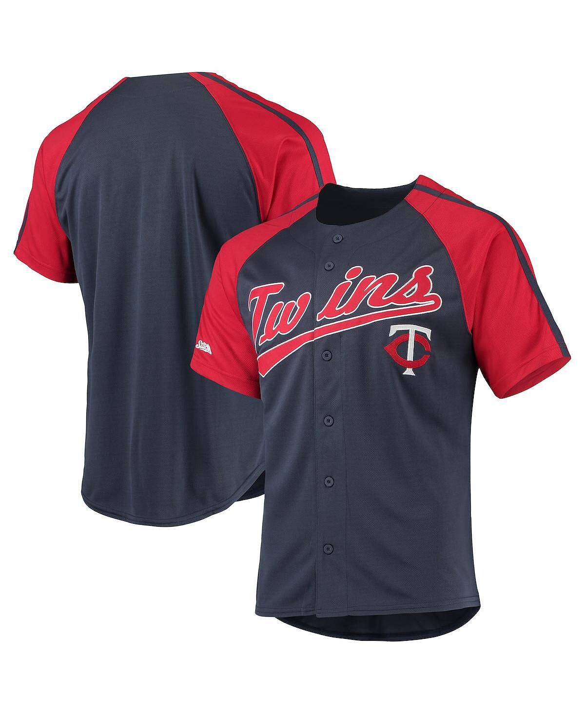 Реплика мужского джерси minnesota twins темно-синего цвета на пуговицах с регланом Stitches, синий
Реплика мужского джерси minnesota twins темно-синего цвета на пуговицах с регланом Stitches, синий