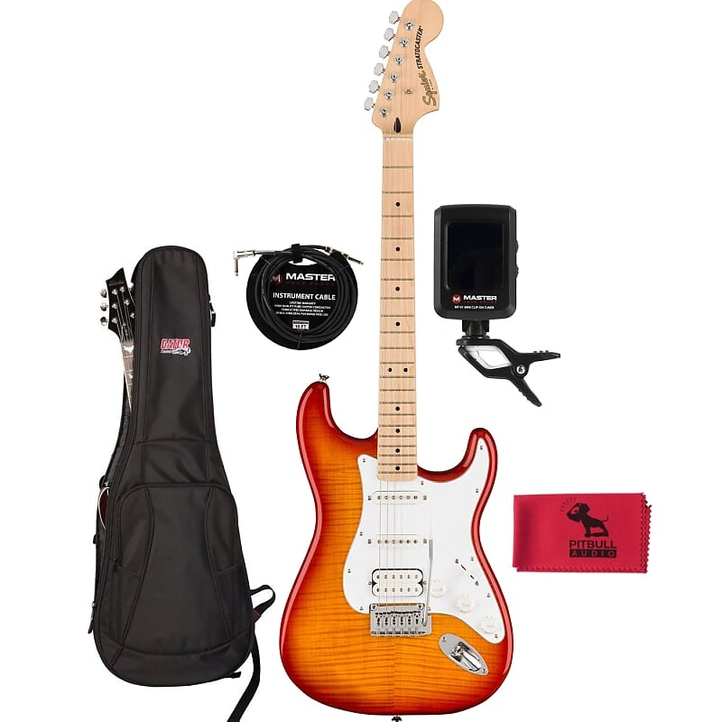 Гитара Fender Squier Affinity Stratocaster FMT HSS Sienna Sunburst с аксессуарами 0378152547
Гитара Fender Squier Affinity Stratocaster FMT HSS Sienna Sunburst с аксессуарами 0378152547