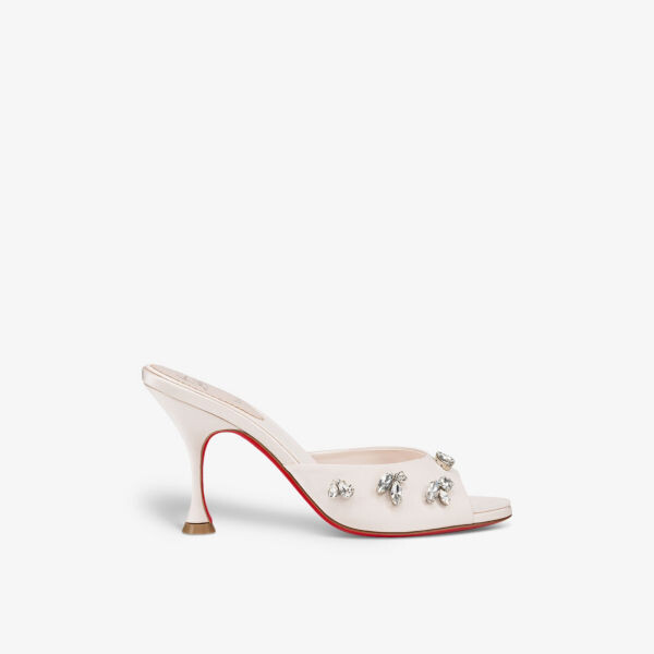 Туфли Degraqueen 85 на каблуке из атласа, украшенные кристаллами Christian Louboutin, цвет leche
Туфли Degraqueen 85 на каблуке из атласа, украшенные кристаллами Christian Louboutin, цвет leche