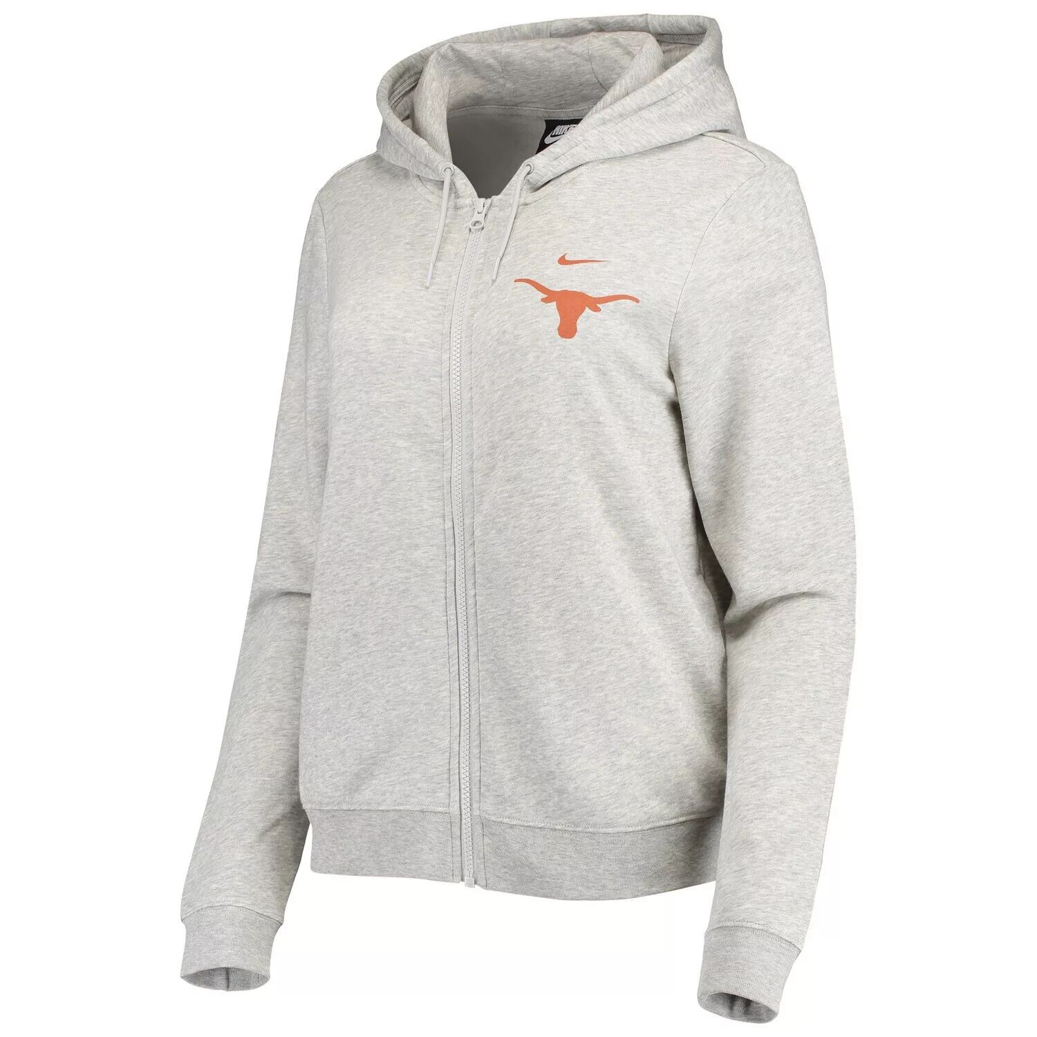 Женская флисовая худи с молнией во всю длину Nike Heathered Grey Texas Longhorns Varsity Nike
Женская флисовая худи с молнией во всю длину Nike Heathered Grey Texas Longhorns Varsity Nike
