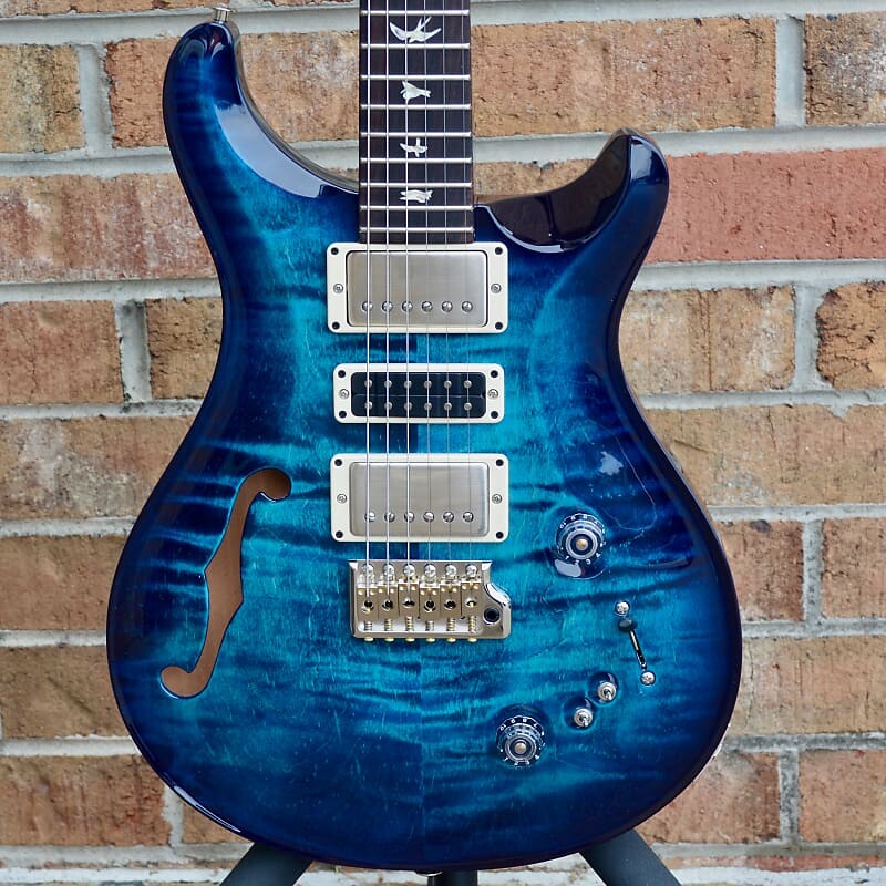 PRS Special Semi-Hollow Blue Matteo w/ Black Wrap Burst Special Semi-Hollow Blue Matteo w/ Black Wrap Burst
PRS Special Semi-Hollow Blue Matteo w/ Black Wrap Burst Special Semi-Hollow Blue Matteo w/ Black Wrap Burst