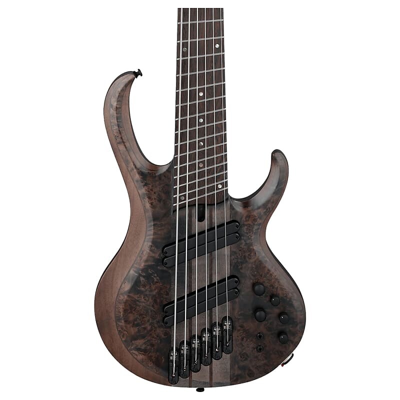 Ibanez BTB 6-струнная многомасштабная бас-гитара, прозрачная серая плоская с футляром BTB806MS
Ibanez BTB 6-струнная многомасштабная бас-гитара, прозрачная серая плоская с футляром BTB806MS