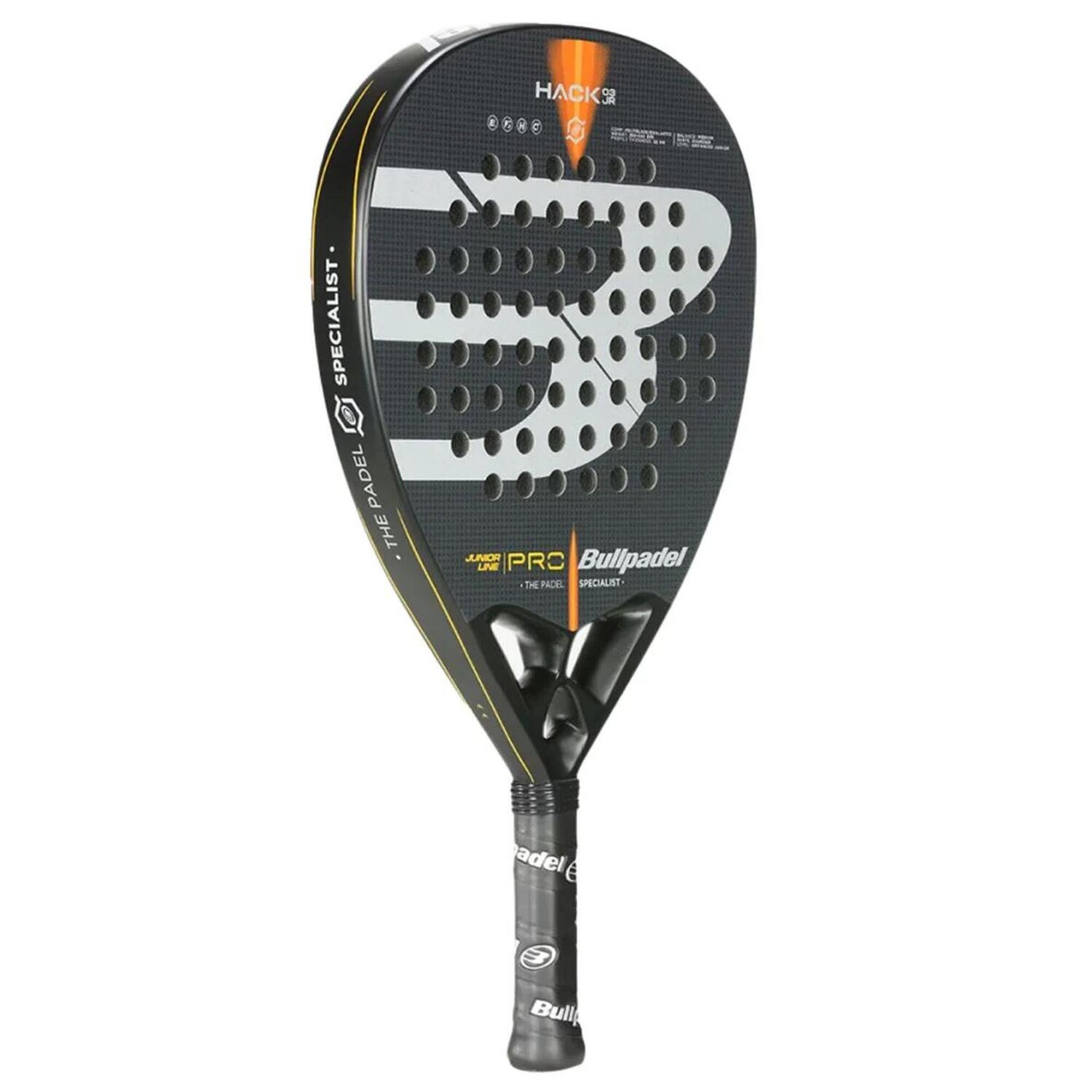Ракетка для паделя Bulllpadel Hack 03 Junior чёрно-оранжевая BULLPADEL, оранжевый/черный/черный
Ракетка для паделя Bulllpadel Hack 03 Junior чёрно-оранжевая BULLPADEL, оранжевый/черный/черный