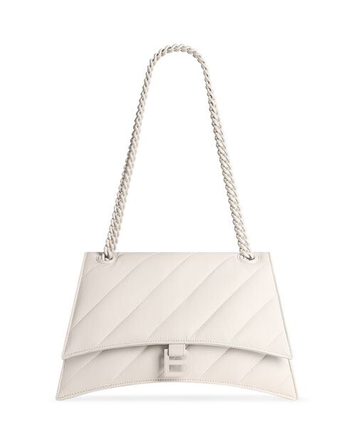 Стеганая кожаная мини-сумка на плечо Crush с цепочкой Balenciaga, цвет Ivory/Cream
Стеганая кожаная мини-сумка на плечо Crush с цепочкой Balenciaga, цвет Ivory/Cream
