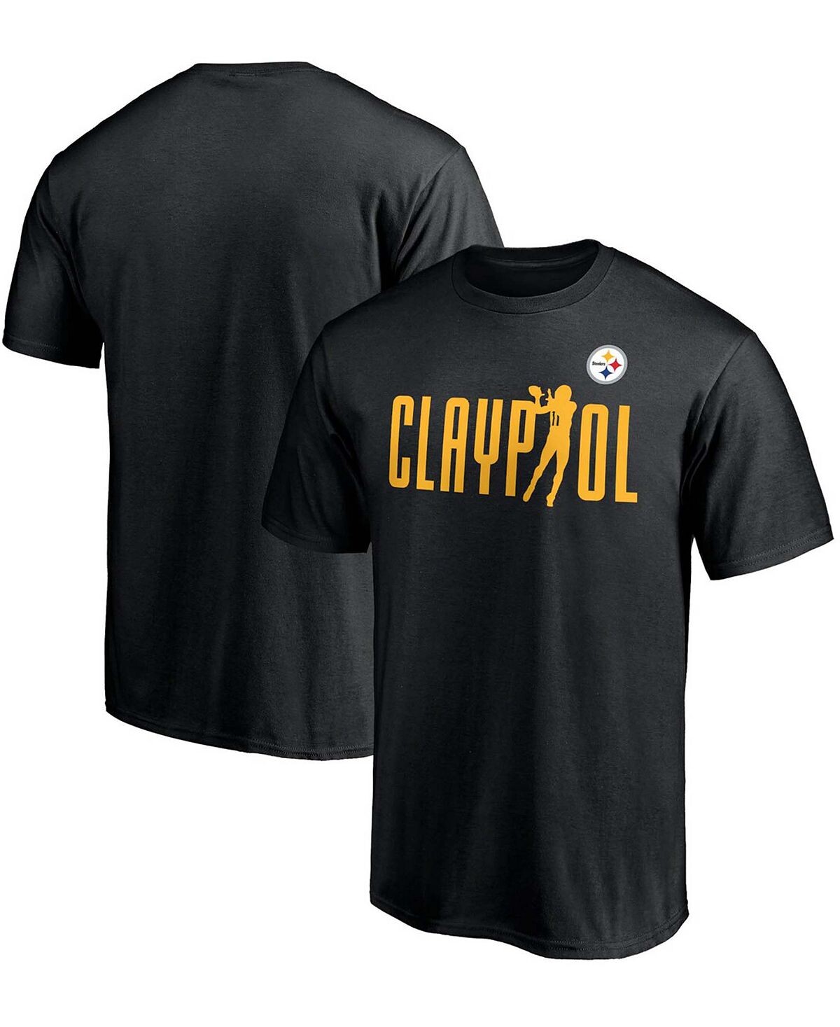 Мужская черная футболка pittsburgh steelers checkdown player с графическим названием и номером Fanatics, черный
Мужская черная футболка pittsburgh steelers checkdown player с графическим названием и номером Fanatics, черный