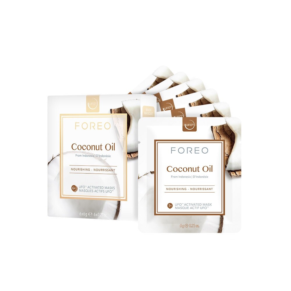 Foreo Ufo Coconut Oil Mask питательная маска для лица для обезвоженной кожи 6х6г
Foreo Ufo Coconut Oil Mask питательная маска для лица для обезвоженной кожи 6х6г