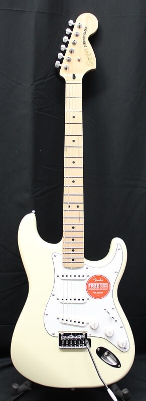 Электрогитара Squier Affinity Stratocaster Maple Fingerboard Olympic White Affinity Stratocaster Maple Fingerboard Electric Guitar
Электрогитара Squier Affinity Stratocaster Maple Fingerboard Olympic White Affinity Stratocaster Maple Fingerboard Electric Guitar
