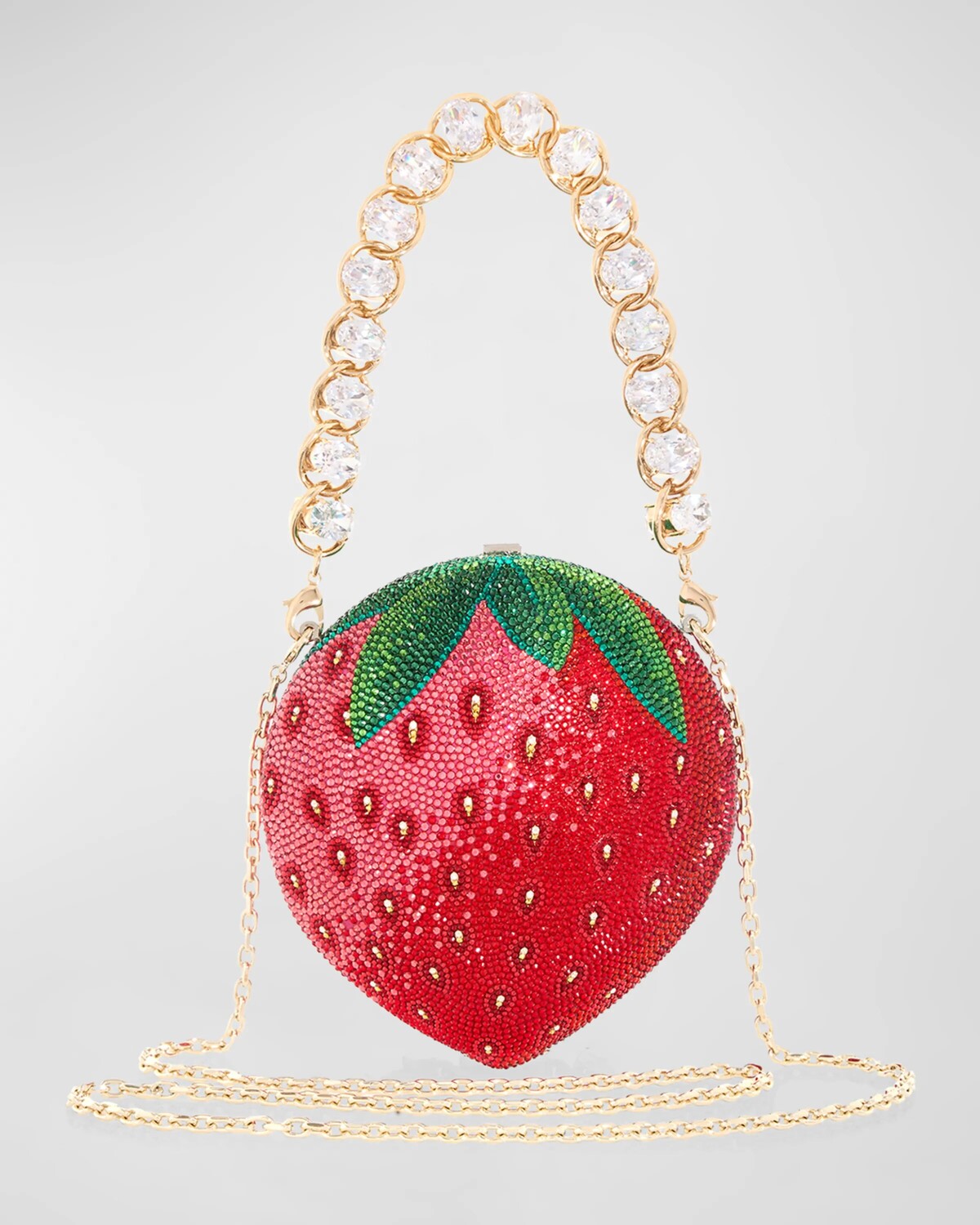 Сумка с ручкой сверху и кристаллами Strawberry Judith Leiber Couture, цвет Sivler Light Sapphir
Сумка с ручкой сверху и кристаллами Strawberry Judith Leiber Couture, цвет Sivler Light Sapphir