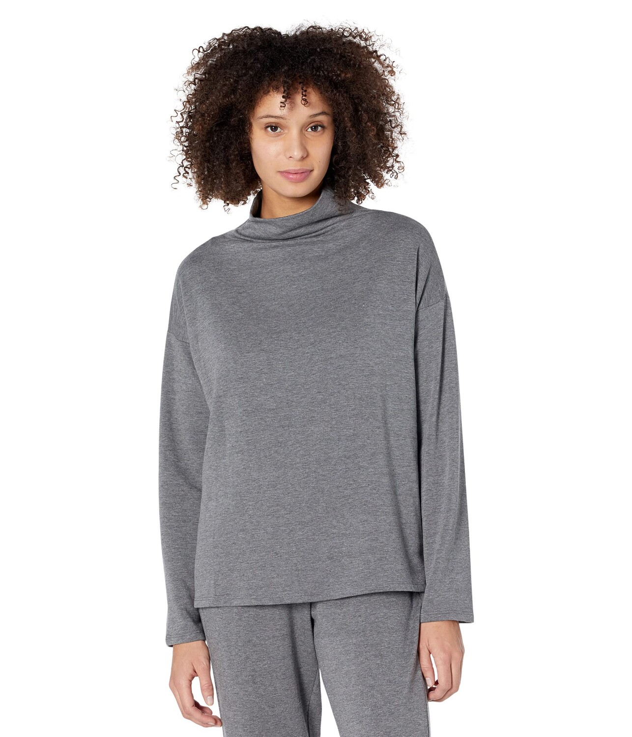 Пуловер Eileen Fisher, High Funnel Neck Box Sweatshirt in Tencel Organic Cotton Fleece
Пуловер Eileen Fisher, High Funnel Neck Box Sweatshirt in Tencel Organic Cotton Fleece