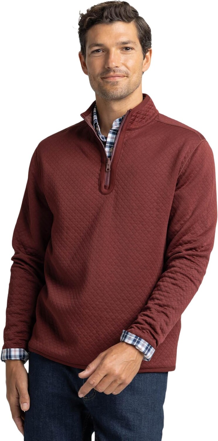 Свитер Southern Tide Long Sleeve Arden Reversible 1/4 Zip, цвет Bordeaux Red
Свитер Southern Tide Long Sleeve Arden Reversible 1/4 Zip, цвет Bordeaux Red
