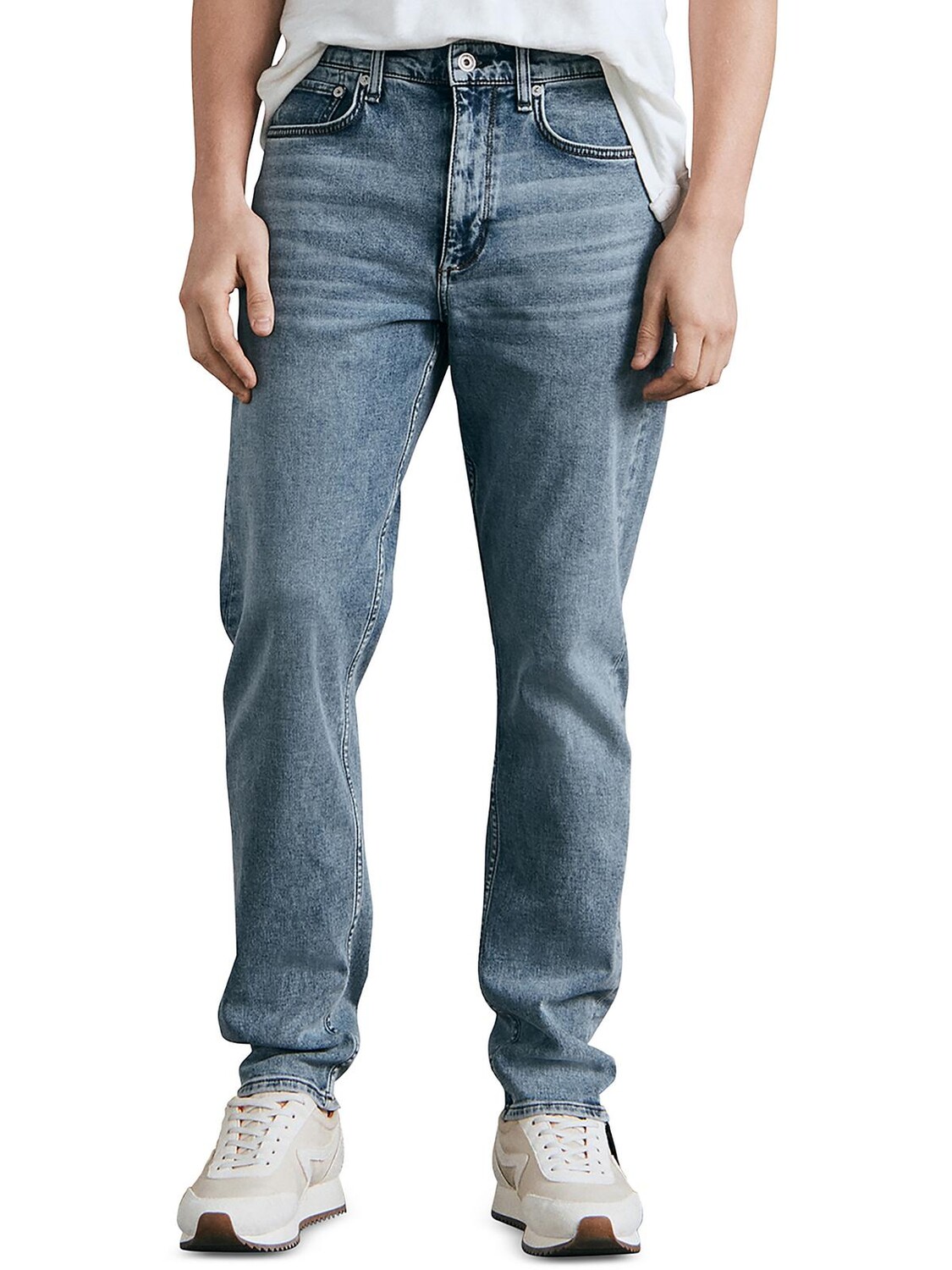 Мужские однотонные узкие джинсы со средней посадкой Rag & Bone Jeans, цвет Stevens
Мужские однотонные узкие джинсы со средней посадкой Rag & Bone Jeans, цвет Stevens