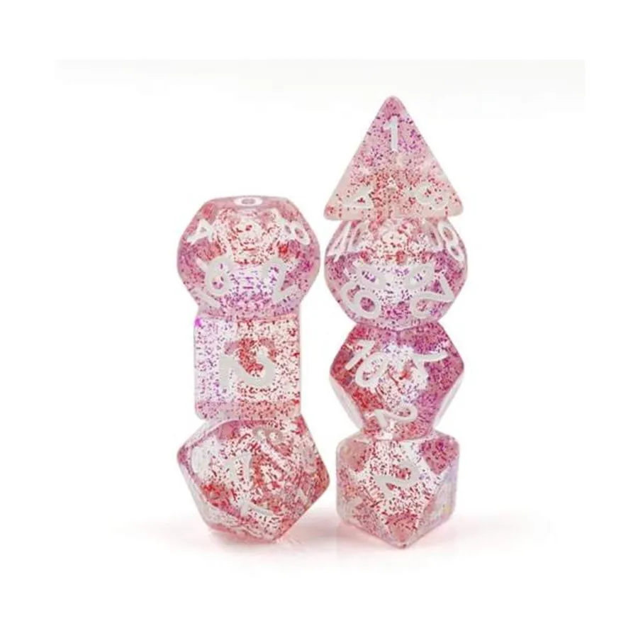 Набор Poly — массив звезд с белым (7), Dice Sets - Resin/Acrylic - Rainbow & Multi-Colored (Foam Brain Games)
Набор Poly — массив звезд с белым (7), Dice Sets - Resin/Acrylic - Rainbow & Multi-Colored (Foam Brain Games)