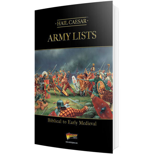 Миниатюра Warlord Games Hail Caesar: Army Lists - Biblical to Early Medieval (Softcover)
Миниатюра Warlord Games Hail Caesar: Army Lists - Biblical to Early Medieval (Softcover)
