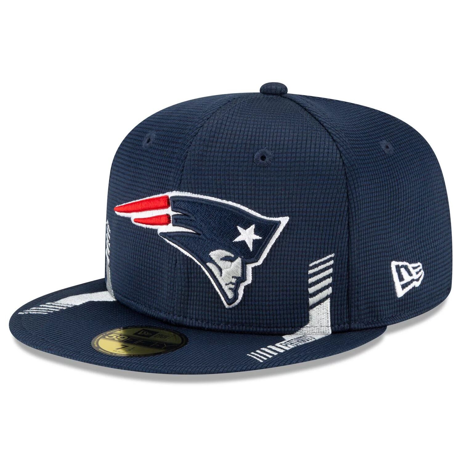 Мужская облегающая шляпа New Era Navy New England Patriots 2021 NFL Sideline Home 59FIFTY
Мужская облегающая шляпа New Era Navy New England Patriots 2021 NFL Sideline Home 59FIFTY