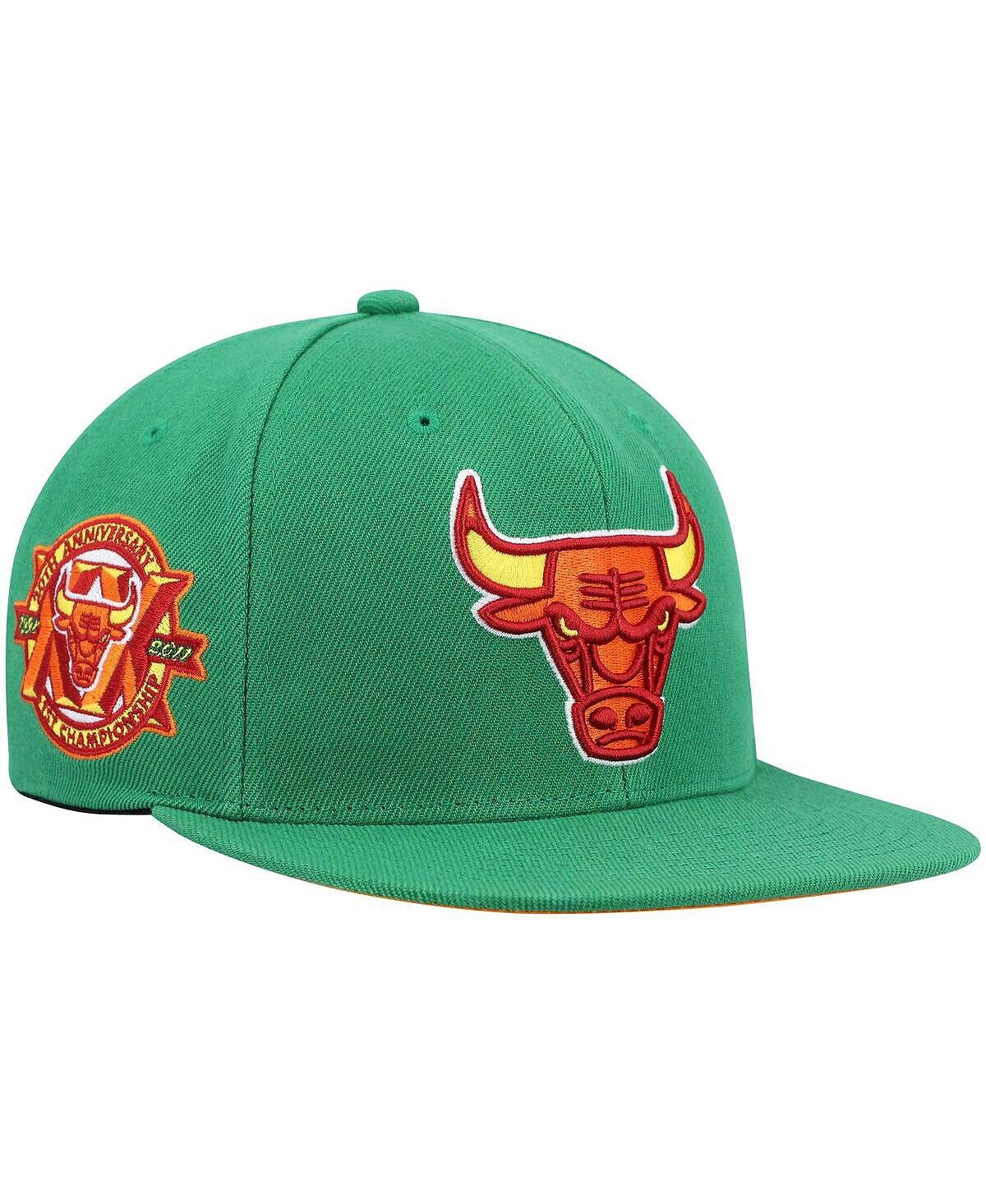 Мужская зеленая кепка Chicago Bulls в честь 20-летия Майка Snapback Mitchell & Ness
Мужская зеленая кепка Chicago Bulls в честь 20-летия Майка Snapback Mitchell & Ness