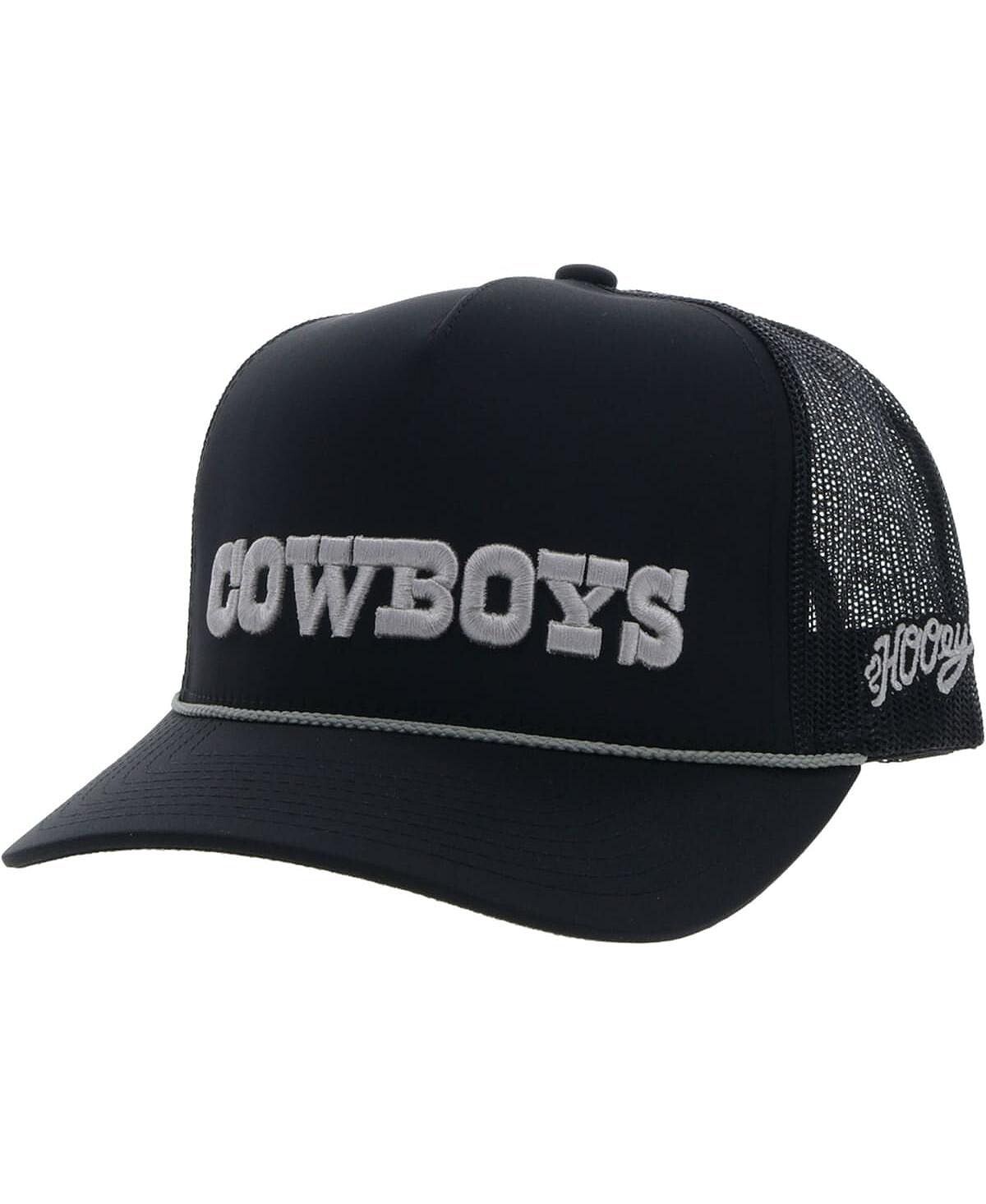 Мужская черная кепка дальнобойщика Dallas Cowboys с надписью Rope Trucker Hat Hooey
Мужская черная кепка дальнобойщика Dallas Cowboys с надписью Rope Trucker Hat Hooey