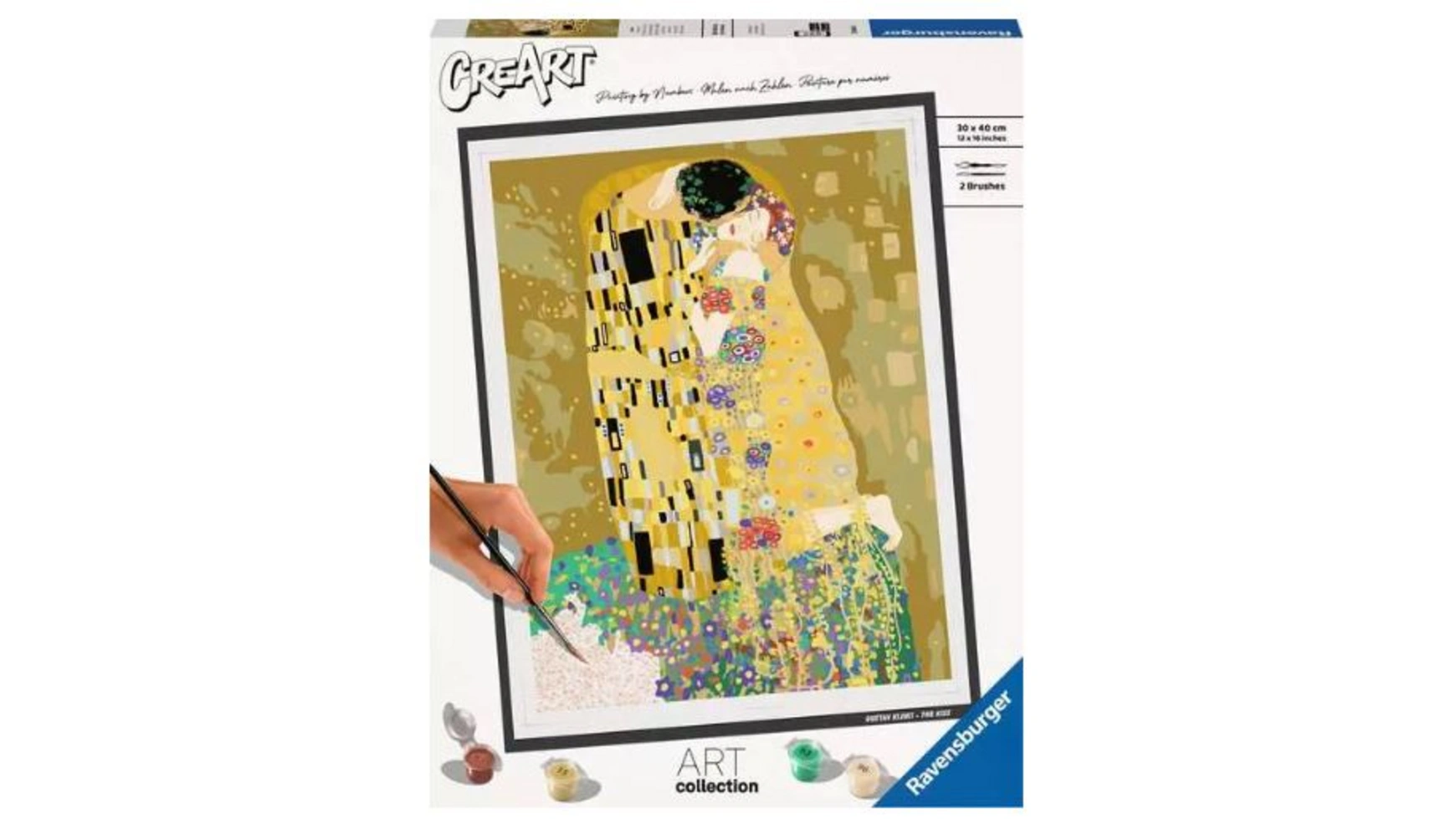 Картина по номерам коллекция creart art: поцелуй (климт) Ravensburger Beschäftigung
Картина по номерам коллекция creart art: поцелуй (климт) Ravensburger Beschäftigung