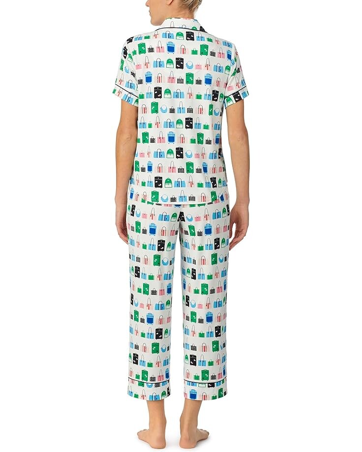 Пижамный комплект Kate Spade New York Short Sleeve Notch Cropped PJ Set, цвет Pack Your Bags
Пижамный комплект Kate Spade New York Short Sleeve Notch Cropped PJ Set, цвет Pack Your Bags