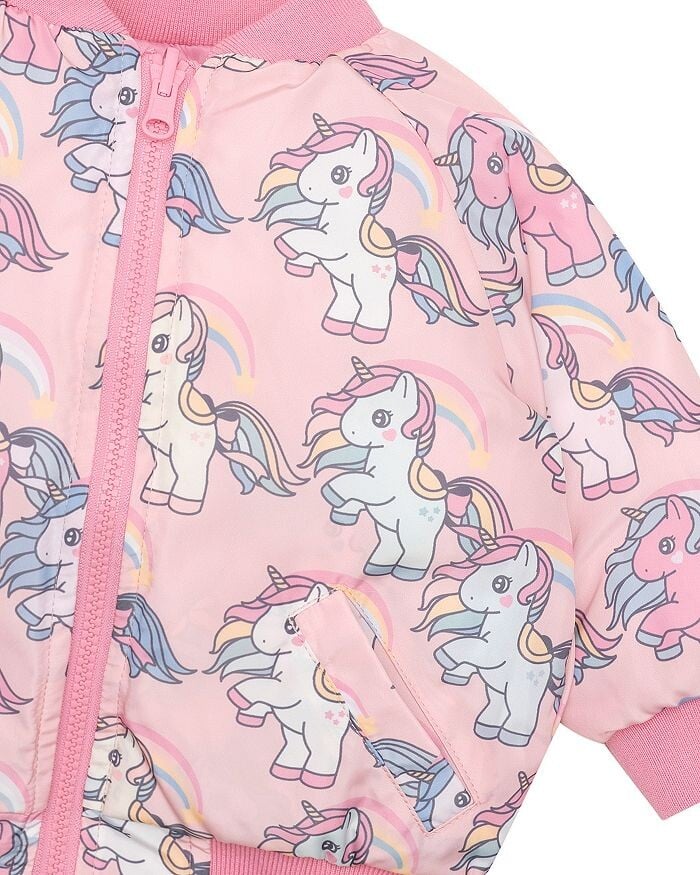 Двусторонний бомбер Huxbaby для девочек Rainbow Unicorn — для малышей и малышей, розовый
Двусторонний бомбер Huxbaby для девочек Rainbow Unicorn — для малышей и малышей, розовый