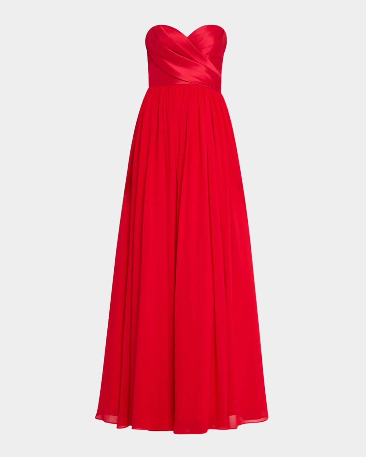 Плиссированное платье А-силуэта без бретелек Badgley Mischka Collection, красный
Плиссированное платье А-силуэта без бретелек Badgley Mischka Collection, красный