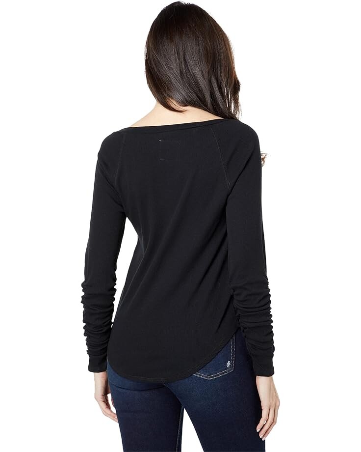 Футболка с длинным рукавом Chaser Sustainable Vintage Rib Shirred Long Sleeve Tee, цвет Jet Black
Футболка с длинным рукавом Chaser Sustainable Vintage Rib Shirred Long Sleeve Tee, цвет Jet Black