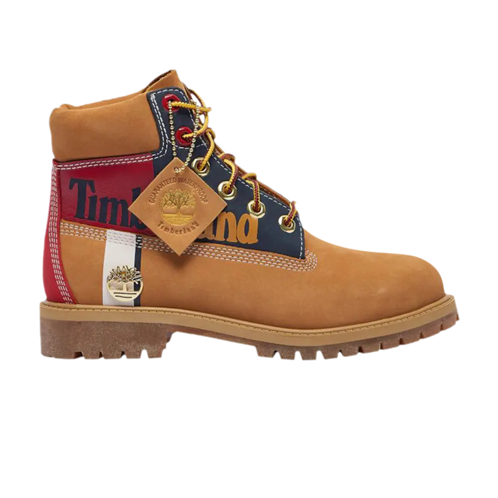 6-дюймовые водонепроницаемые ботинки премиум-класса Junior Timberland, коричневый
6-дюймовые водонепроницаемые ботинки премиум-класса Junior Timberland, коричневый