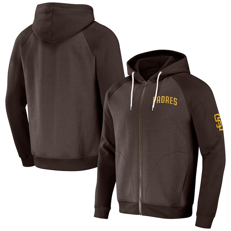Толстовка на молнии Darius Rucker Collection by Fanatics San Diego Padres, коричневый
Толстовка на молнии Darius Rucker Collection by Fanatics San Diego Padres, коричневый