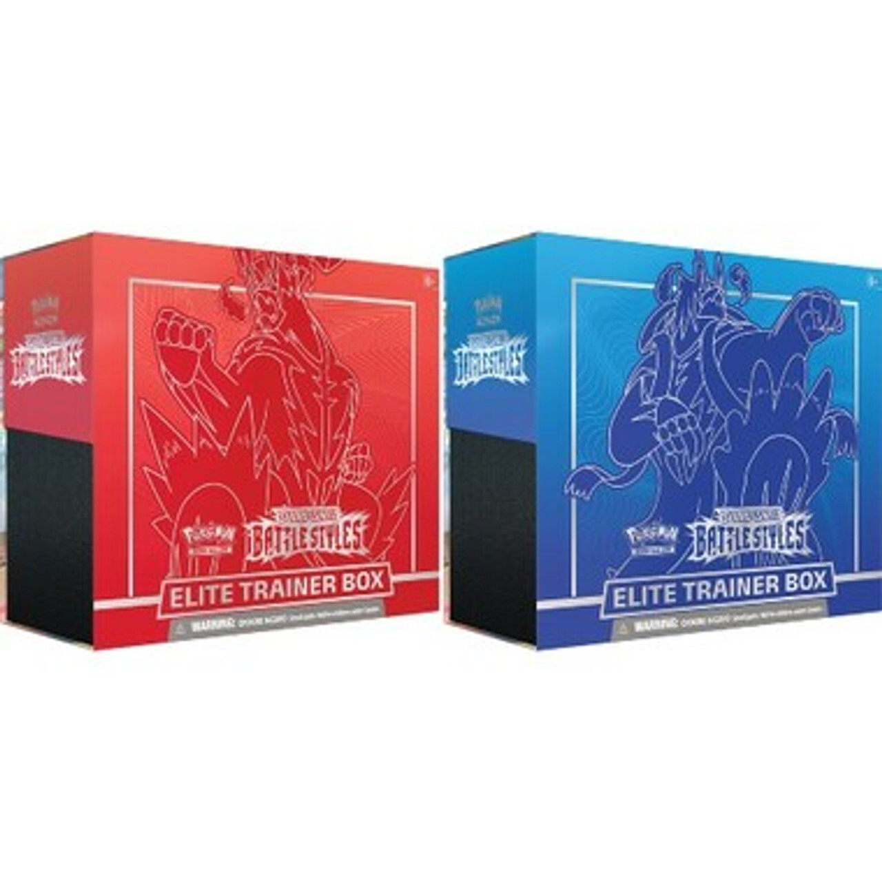 Карточная игра Pokemon: Sword & Shield - Battle Styles Elite Trainer Box (Set of 2)
Карточная игра Pokemon: Sword & Shield - Battle Styles Elite Trainer Box (Set of 2)
