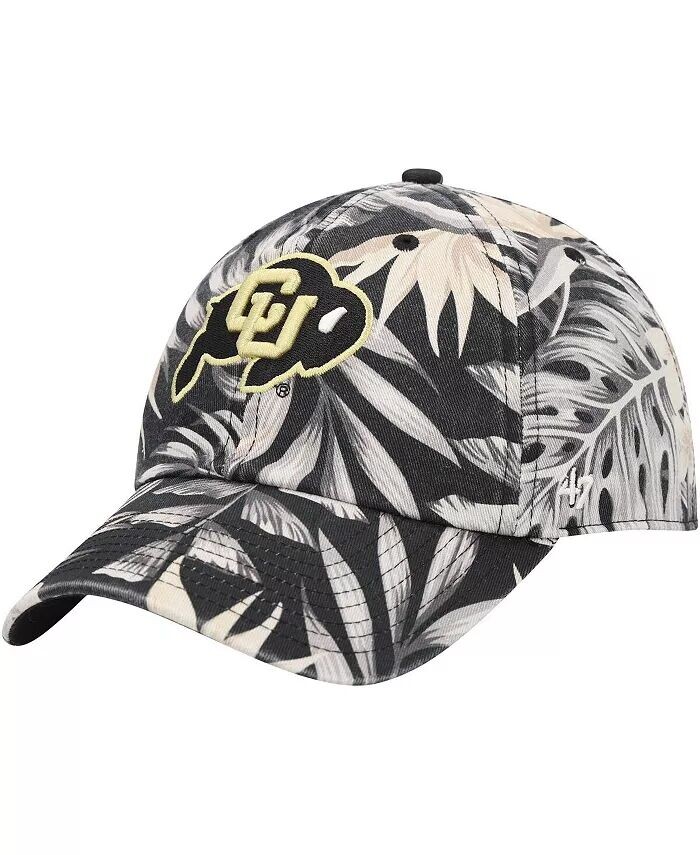 Мужская черная регулируемая шапка Colorado Buffaloes Tropicalia Clean Up '47 Brand, черный
Мужская черная регулируемая шапка Colorado Buffaloes Tropicalia Clean Up '47 Brand, черный