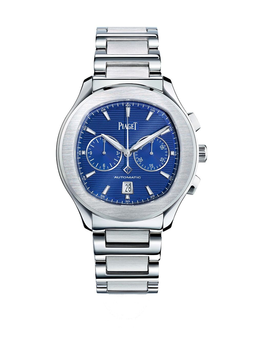 Мужские часы Polo S с хронографом и браслетом из нержавеющей стали Piaget, серебряный
Мужские часы Polo S с хронографом и браслетом из нержавеющей стали Piaget, серебряный