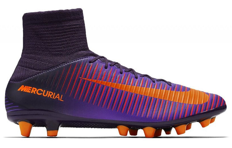 Футбольные бутсы MERCURIAL VELOCE 3 мужские высокие фиолетовые/черные/оранжевые Nike
Футбольные бутсы MERCURIAL VELOCE 3 мужские высокие фиолетовые/черные/оранжевые Nike