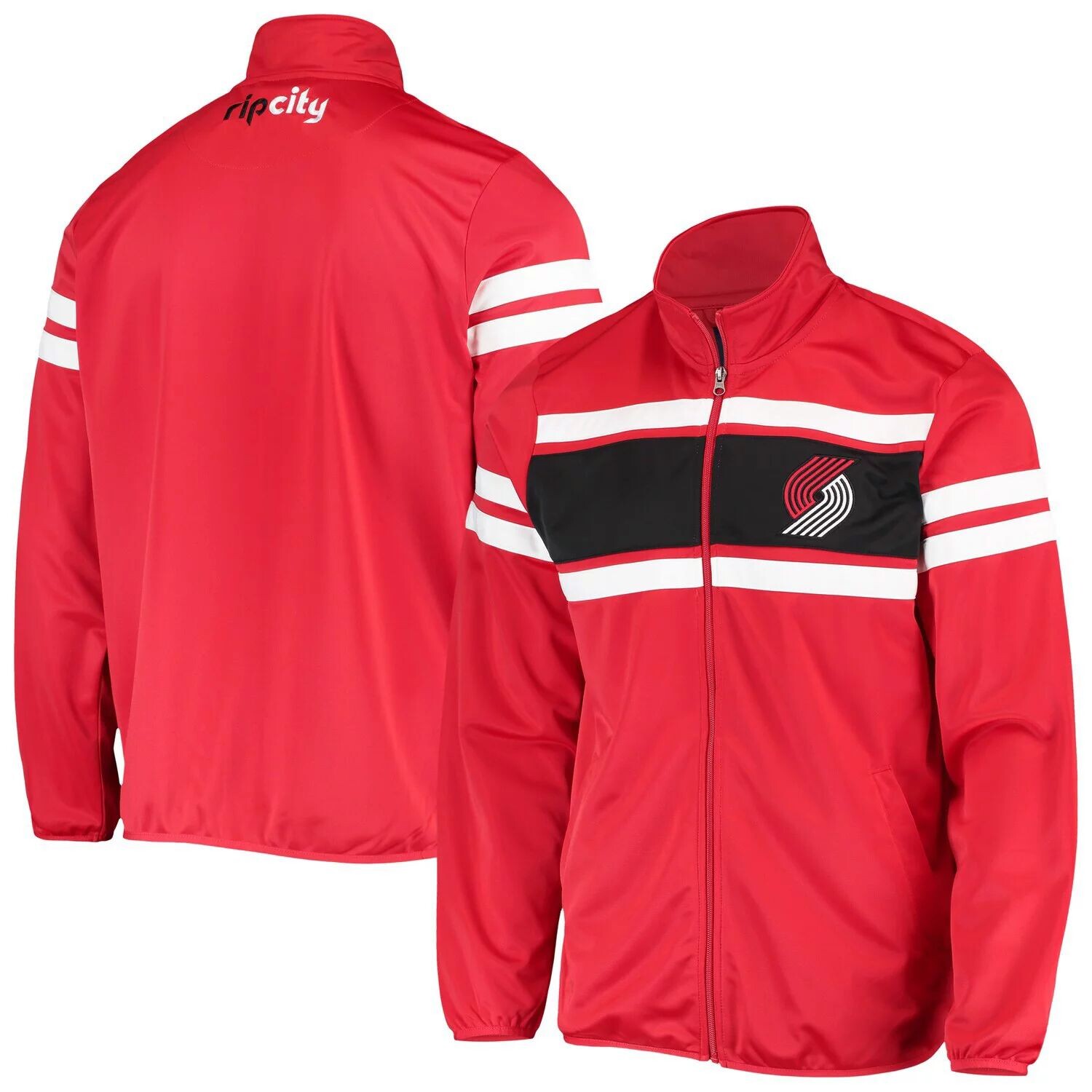 Мужская спортивная куртка Carl Banks красно-черная Portland Trail Blazers Power Pitcher с молнией во всю длину G-III
Мужская спортивная куртка Carl Banks красно-черная Portland Trail Blazers Power Pitcher с молнией во всю длину G-III