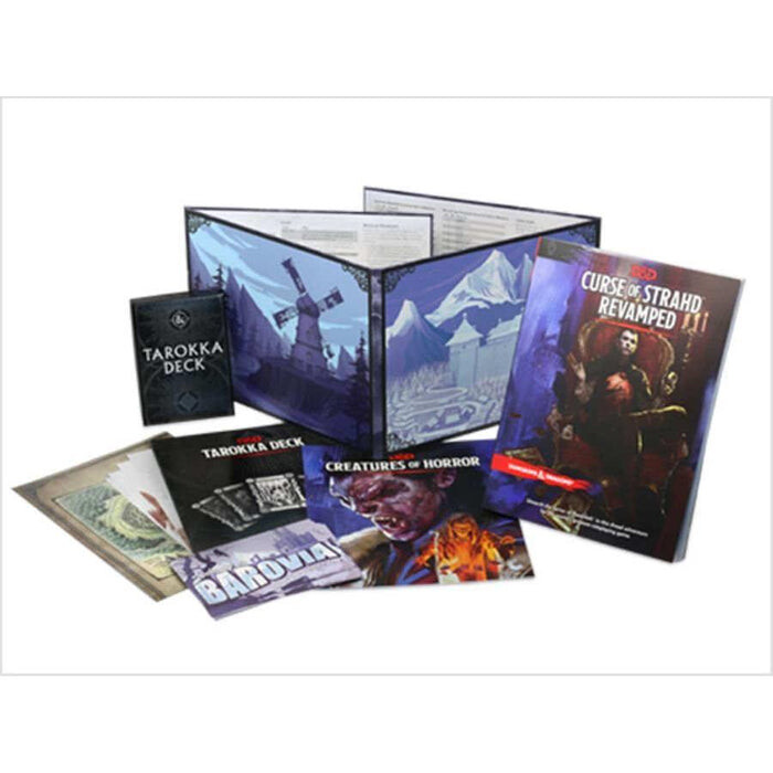 Ролевая игра Wizards of the Coast Dungeons & Dragons 5E: Curse of Strahd Revamped (Box Set)
Ролевая игра Wizards of the Coast Dungeons & Dragons 5E: Curse of Strahd Revamped (Box Set)