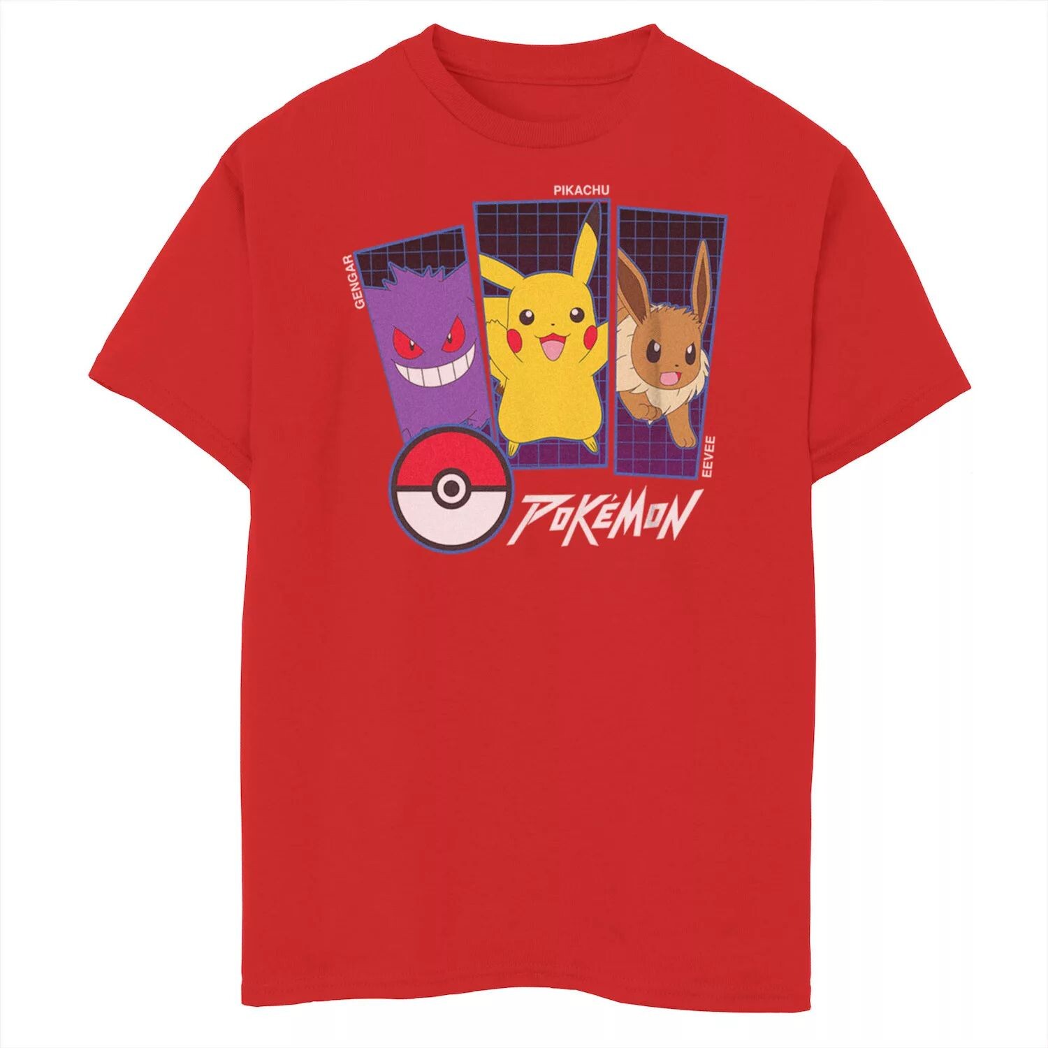 Футболка с рисунком Pokemon Gengar Pikachu & Evee для мальчиков 8–20 лет Licensed Character
Футболка с рисунком Pokemon Gengar Pikachu & Evee для мальчиков 8–20 лет Licensed Character