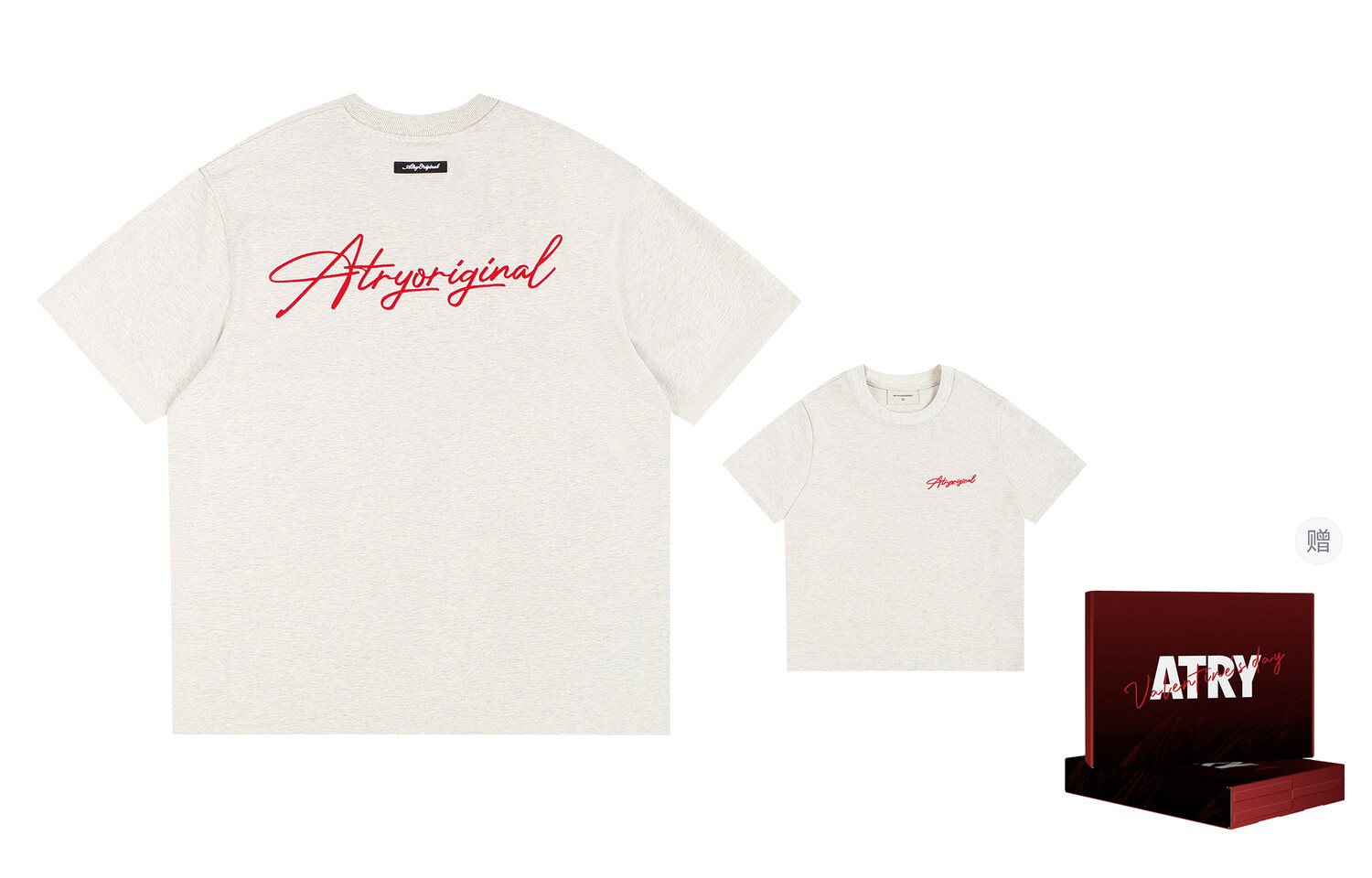 Футболка Flower Body LOGO Series унисекс Atry, цвет There is no embroidery on the back of the gray (red) + gray (red) short version
Футболка Flower Body LOGO Series унисекс Atry, цвет There is no embroidery on the back of the gray (red) + gray (red) short version