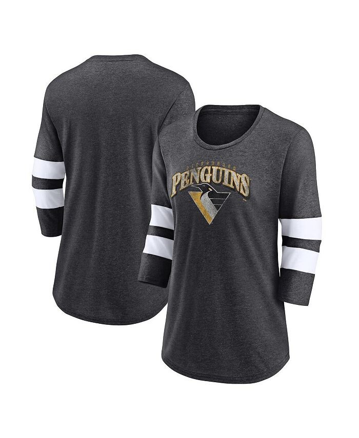 Мужская футболка с логотипом Heather Charcoal Pittsburgh Penguins Special Edition 2.0 Barn Burner с рукавами 3/4 Fanatics, серый
Мужская футболка с логотипом Heather Charcoal Pittsburgh Penguins Special Edition 2.0 Barn Burner с рукавами 3/4 Fanatics, серый