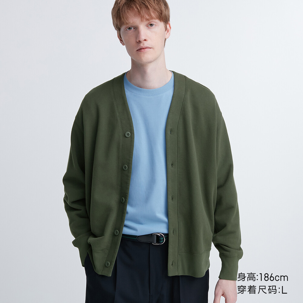 Uniqlo мужской и женский повседневный кардиган для пар, свитер, вязаная куртка с длинными рукавами, осень
Uniqlo мужской и женский повседневный кардиган для пар, свитер, вязаная куртка с длинными рукавами, осень