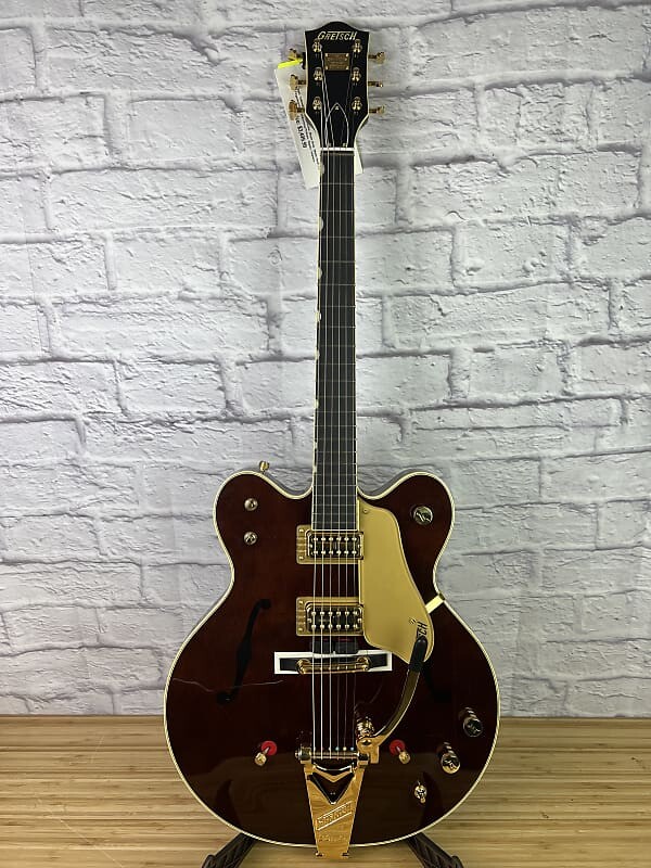 Электрогитара Gretsch G6122T-62 Country Gentlemen - Walnut Stain- With Hardshell Case
Электрогитара Gretsch G6122T-62 Country Gentlemen - Walnut Stain- With Hardshell Case