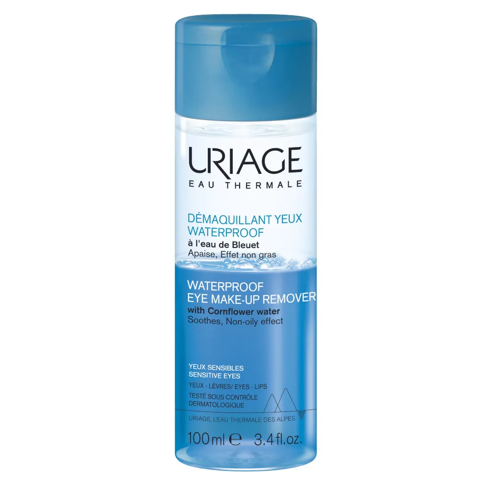Uriage Eau Thermale Водостойкое двухфазное средство для снятия макияжа с глаз 100 мл
Uriage Eau Thermale Водостойкое двухфазное средство для снятия макияжа с глаз 100 мл