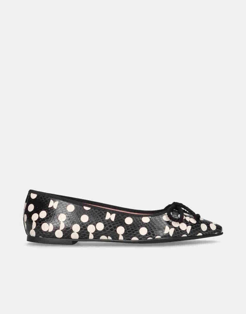 Женские балетки из кожи наппа со змеиным принтом в горошек Pretty Ballerinas, черный
Женские балетки из кожи наппа со змеиным принтом в горошек Pretty Ballerinas, черный